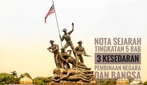Nota ringkas berkaitan dengan topik kesedaran pembinaan negara dan bangsa (sejarah spm bab 3) boleh boleh dirujuk di bab 3 spm sejarah. Nota Sejarah Tingkatan 5 Bab 3 Kesedaran Pembinaan Negara Dan Bangsa Peperiksaan