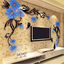Maybe you would like to learn more about one of these? Elegant Flower Vine Pattern Acrylic Material Living Room 3d Wall Sticker Wallpaper For Home Wall Living Room Decor Fireplace Interior Wall Colors