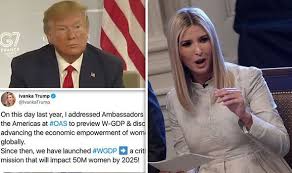 Ivanka trump tweets about the siege at the capitol in the us. Ivanka Trump Latest First Daughter Attacked As She Unveils New Video On Twitter World News Express Co Uk