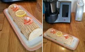 Buche De Saumon Et Crevettes Recette I Cook In Guy Demarle Recette Cuisson Poisson Crevettes Cuites Crevette Recette