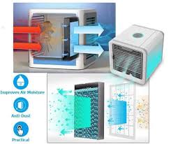 It doubles as an air freshener because summer plus sweat equals bad odors. Air Conditioner Air Cooler Evaporative Air Conditioner Air Conditioner