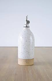 Olive Oil Cruet Best Seller Vinegar Cruet Handmade Pottery Etsy In 2020 Olive Oil Cruet Cruet Olive Oil Dispenser