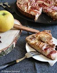 tarte aux pommes a la creme de sarrasin cannelle sans gluten sans lait sans œufs allergique gourmand sans gluten tarte aux pommes originale desserts sans oeufs