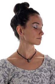 Murano Glass Jewelry Set With Silver Leaf, Glass Pendant and Glass  Earrings, Glass Necklace With Silver for Valentine's Day Gift