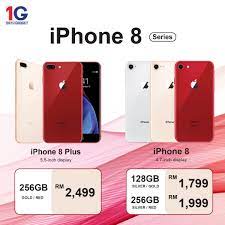 Apple iphone 8 plus price start from myr. Apple Iphone 8 Plus Original Malaysia Set Satu Gadget Sdn Bhd