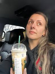 Apparently, she puts a lot of cream in her coffee, because she doesn't like  anything, black…