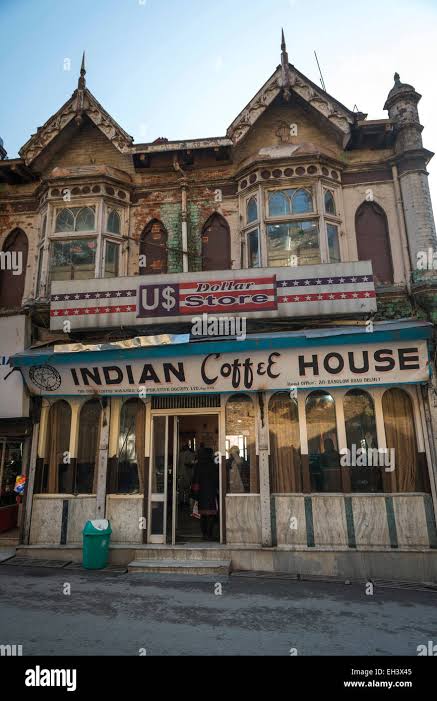 The Indian Coffee House on The Mall, Shimla, Himachal Pradesh, India Stock Photo - Alamy