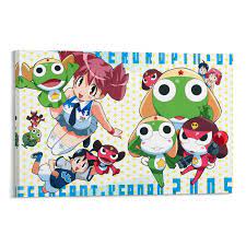 Anime Sgt. Frog Keroro Gunsou Canvas Art Poster And Wall Art Picture Print  Modern Family Bedroom Decor Posters 16x24inch(40x60cm) : Amazon.co.uk: Home  & Kitchen