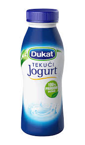 Vyrábí se kysáním (fermentací) nejčastěji kravského mléka působením mléčných bakterií. International Taste Institute Itqi Dukat D D Dukat Tekuci Jogurt 2 8 M M Natur