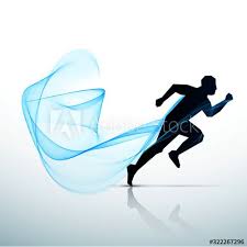 Athlete Running Vector Template Sponsored Running Athlete Template Vector Ad In 2020 Running Vector Animal Logos Dog Animal Logo