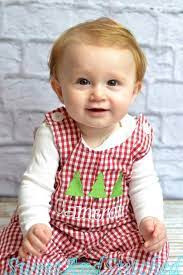 Personalized Baby Boy Christmas Outfit Overalls With Christmas Trees A Sweet And Stitched Baby Boy Monogram Baby Boy Christmas Outfit Baby Boy Christmas