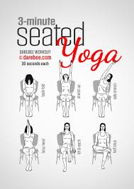 Seated Yoga Workout Full Body Difficulty 1 5 Types Of Yoga Yoga For Beginners Yoga Help