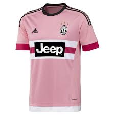 The three stripes on the right sleeve are pale pink. Juventus Jersey Pink Football Jersey Shirt Sports Tshirt Designs Soccer Shirts