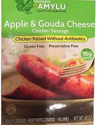 See more ideas about chicken apple sausage, sausage recipes, apple sausage. Amylu Gluten Free Apple Gouda Cheese Chicken Sausage 76 G Nutrition Information Innit