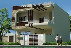 Front Elevation Of 25 House Front Design House Outer Design Small House Elevation