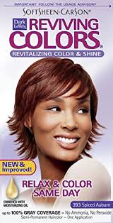Softsheen Carson Dark And Lovely Reviving Colors Nourishing Color Shine Spiced Auburn 393