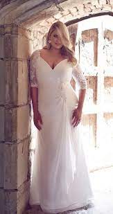 50 V Neck Bridal Dresses For Plus Size Ideas 42 Style Female Plus Size Wedding Dresses With Sleeves Wedding Dresses Under 500 Full Figured Bride