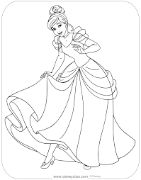 Print cinderella coloring pages for free and color our cinderella coloring! Coloring Page Of Cinderella Showing Off Her Glass Slippers Disney Disneyprincess Cinderel Cinderella Coloring Pages Princess Coloring Pages Coloring Pages