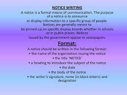 There is a legal notice format and procedure you could follow if the purpose of your notice involves issues about an agreement you made with a partner. Notice Writing By Kuldeep Bartwal Deep