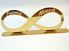 Sonsuzluk Ayna Masaustu Isimlik Aynalar Sonsuzluk Gumus