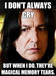 Harry potter memes clean snape. Our Favorite Snape Memes In Honor Of Alan Rickman Snape Harry Potter Snape Harry Harry Potter Funny