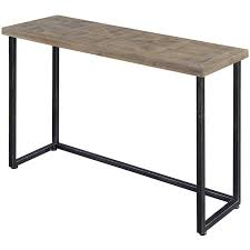Convenience Concepts Laredo Parquet Console Table Walmart Com In 2020 Black Console Table Johar Furniture Console Table
