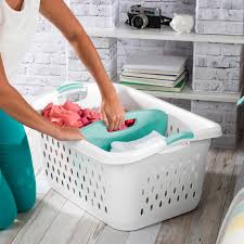 Sterilite Divided Laundry Basket Laundry Household Shop The Exchange