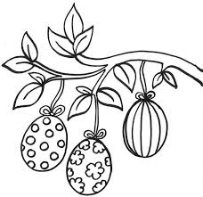 Ausmalbild Ostern Osterstrauch Kostenlos Ausdrucken Ostern Zeichnung Ausmalbilder Ostern Malvorlagen Ostern