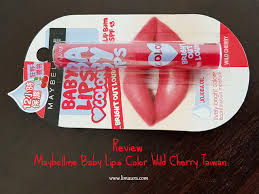 Ini adalah pelembab super dan juga melindungi bibir dari chapping. Review Maybelline Baby Lips Color Wild Cherry Taiwan Welcome To Limaura Com