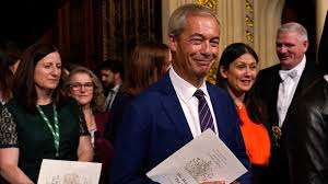Nigel Farage revealed to be the highest-paid MP with £98k a month GB News  job | ITV News