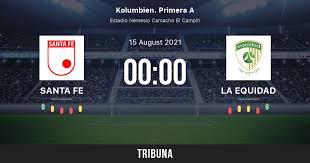 During the last 43 meetings, cd la equidad have won 9 times, there have been 10 draws while independiente santa fe have won 24 times. Santa Fe Vs La Equidad Live Score Stream Und Head To Head Ergebnisse 17 08 2021 Vorschau Der Partie Santa Fe Vs La Equidad Team Anstosszeit Tribuna Com