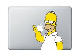 Homer Eating Apple Logo Wallpaper Explore and download more than million+ free png transparent images. homer eating apple logo wallpaper