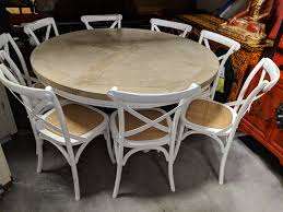 Hillsdale pine island dining room table with leaf extensions in old white. Coastal And Farmhouse Style Dining Tables Decor Direct Wholesale Warehouse