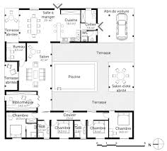 Plan Maison Carree Avec Piscine Ooreka