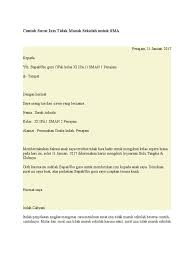 Bagaimana cara membuatnya dengan baik dan benar? Contoh Surat Izin Tidak Masuk Sekolah Untuk Sma