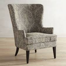 A Graceful Wing Chair In Search Of A Cozy Corner Asher Is All About Classic Lines Mid Century Modern Legs And Rich Velv Upholstered Chairs Chair Comfy Chairs