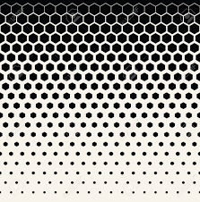 Maybe you would like to learn more about one of these? Abstract Geometric Black And White Graphic Halftone Hexagon Pattern Royalty Free Cliparts Vectors And Stock Illustration Image 66114784