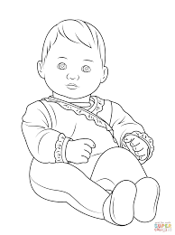 coloring american girl coloring pages free doll sheets