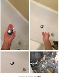 The electrified bathtub trope as used in popular culture. Bath Bombs Know Your Meme