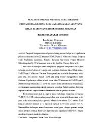 X kompetensi inti 3 kompetensi inti 4 analisis dan 3.11 menganalisis perkiraan untuk 3.11.1 mengidentifikasi setelah melalui kegiatan  pengertian dan. Top Pdf Pengaruh Kompetensi Sosial Guru Terhadap Prestasi Belajar Siswa Pada Mata Pelajaran Akuntansi Kelas Xi Akuntansi Smk Negeri 1 Makassar 123dok Com