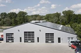 Gewerbehalle Als Kfz Werkstatt Fur Die Auto Ruhfass Gmbh Gewerbehalle Werkstatthalle Gewerbehalle Stahlhalle Kfz Werkstatt