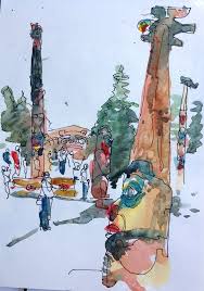 Choose your favorite ketchikan designs and purchase them as wall art, home decor, phone cases, tote bags, and more! Cruising Alaska Sketch Away Travels With My Sketchbook
