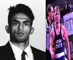 JT1Wrestle College Wrestling : Down Goes the #1!