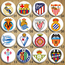 Grill restaurant, bar, ballroom and hydrotherapeutic pool. The Team Logo Of La Liga Real Madrid Barcelona Atletico Madrid Badge Party Favors Gifts Tinplate Brooch Clothing Accessories Buy At The Price Of 1 50 In Aliexpress Com Imall Com