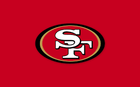 The oval, elliptical shape is a bright red, with a thick black outline, followed by an inner gold lining. Jed York Trolls Fans On Twitter Ahead Of Nfl Draft
