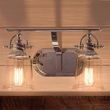Only 1 available and it's in 8 people's carts. Uql2880 Industrial Bathroom Vanity Light 9 5 H X 16 W Polished Chrom
