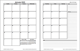 A fillable 2021 monthly calendar template with the us holidays designed with large boxes and ample notes space at the right side of the page. Free Calendars And Calendar Templates Printable Calendars