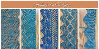 [ b o o k. An Education In Grafting Lace Edgings Edging Pattern 6 Knitting Interweave