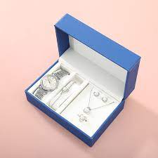 For a small gift that's big on thoughtfulness, this message in a bottle photo is a fun option. Women Quartz Watch Set Luxury 5 Pcs Pearl Bracelet Necklace Ring Earrings Ladies Birthday Gift Buy Ladies Birthday Gift Women Quartz Watch Set Birthday Gift Product On Alibaba Com