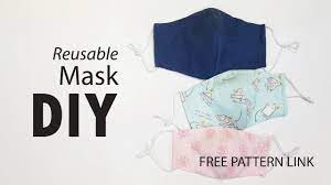 You can use the entire shape or half the shape and place on the fold of the fabric. Ithinksew Patterns And More Free Facial Mask With Filter Pocket Pdf Pattern